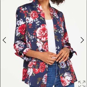 Ann Taylor LOFT Floral Blazer